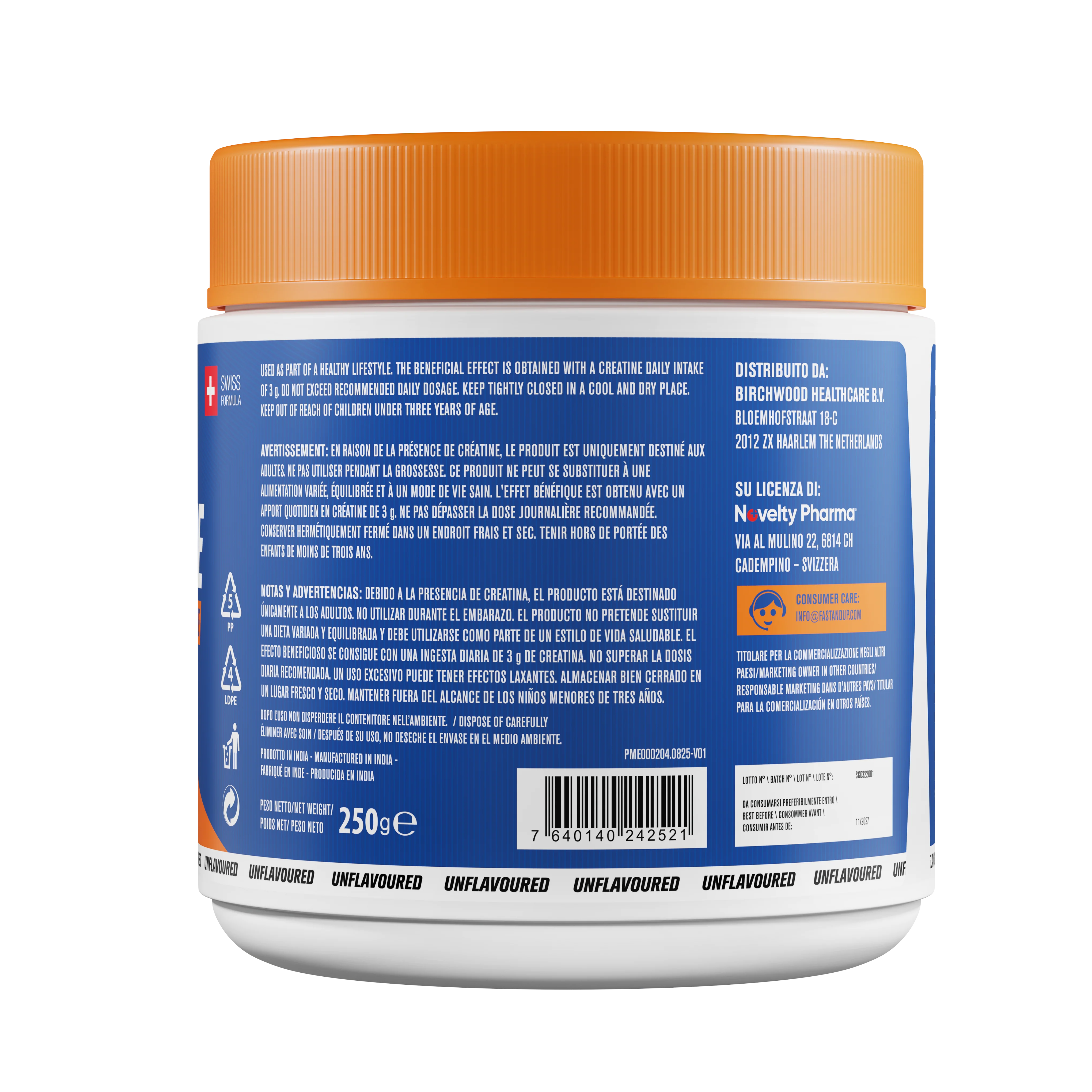 Creatina Monoidrato in Polvere Insapore - Image 3